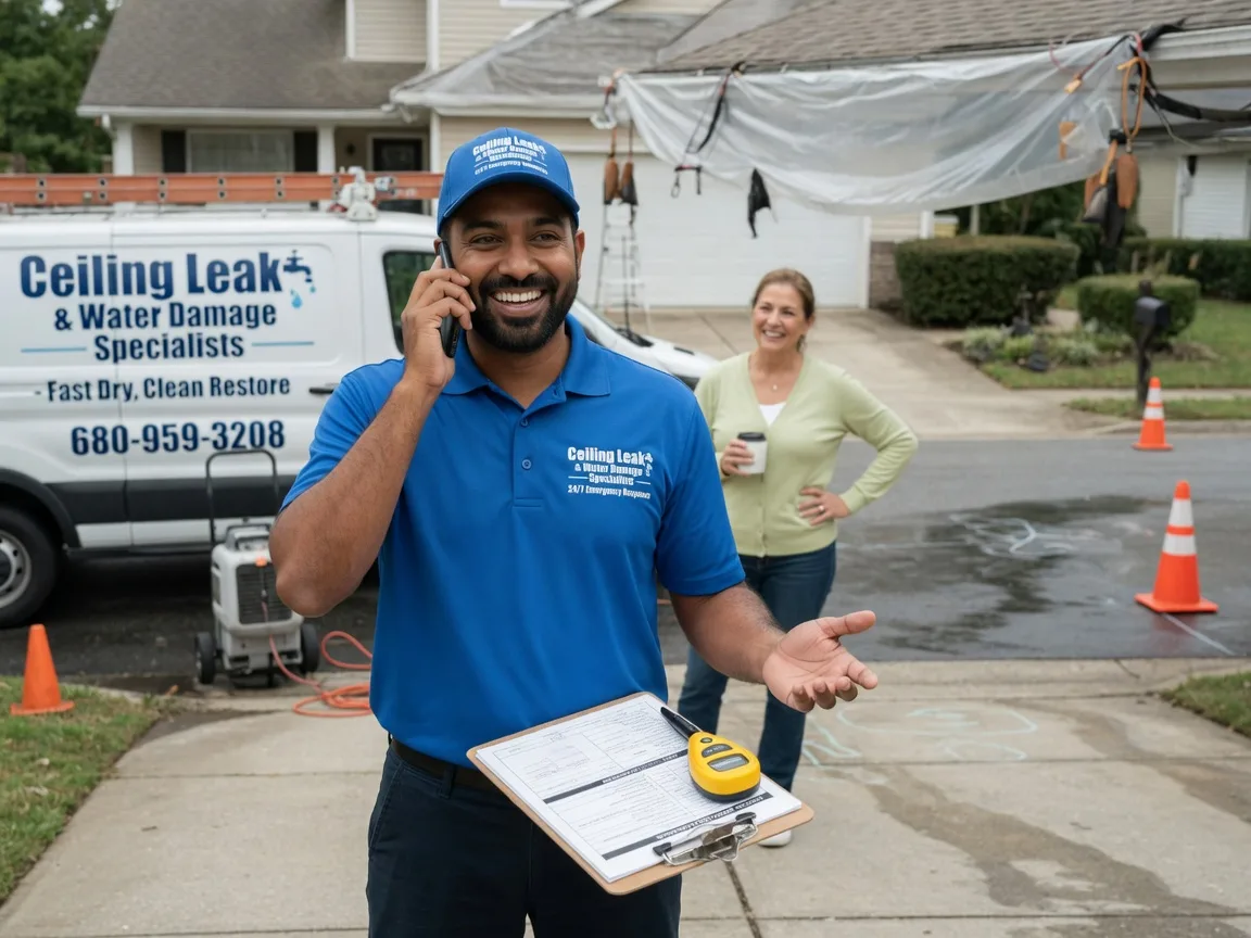 Ceiling Leak Cleanup Houston, TX FAQs